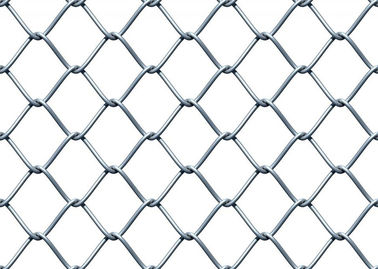 熱い浸された電流を通されたチェーン・リンクの塀の網の正方形かダイヤモンドの形