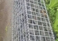 庭の装飾の壁のための電流を通された溶接された網Gabionsに塗るポリ塩化ビニール
