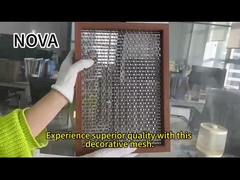 装飾用メタルメッシュ 不同鋼 パーソナライズ可能な部屋の分隔器