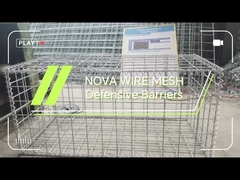 周辺警備のための軍用級の電熱溶接網状の固定壁