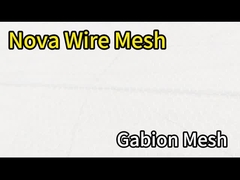 耐久 的 な 保護 の ため に 熱く 浸し た 熱電 製 ガビオン