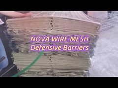 NOVA WIRE MESH-モジュール型鋼鉄防御壁 - 国境警備署のための迅速組立