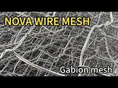 高品質のエロージョン制御のための六角ガビオン網: 景観と建築のための持続的なソリューション