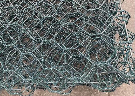 川のコースの保護のためのGalfanの高圧60x80mm 2.4mm Gabionの金網
