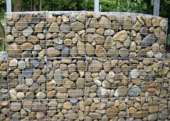 3x1x1m 60x80mmの擁壁のGabionのバスケットの耐久財