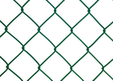 プラスチック上塗を施してあるチェーン・リンクの塀の網/頑丈なチェーン・リンクの囲うこと