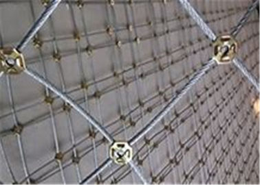 低炭素の鋼線斜面の保護網を得るRockfallの専門の保護