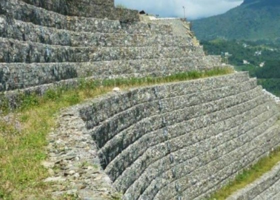 構造を保持するための土の補強の単位 3x1x0.5m ポリ塩化ビニールの Gabion のバスケット