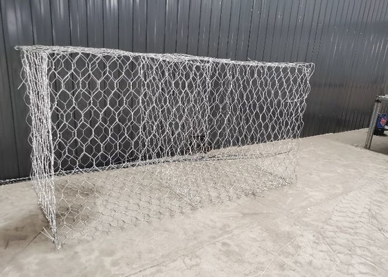 川の復元のための熱い浸された電流を通された高圧のGabionの網のおり