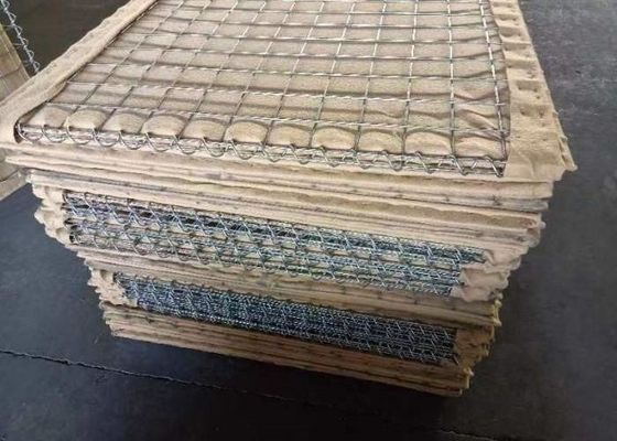 重用線パネル 亜鉛で覆われた表面と螺旋線接続の軍事壁