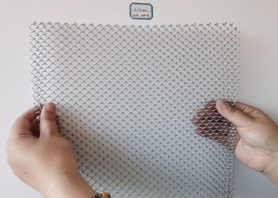 装飾的な天井の Devider のアルミニウム チェーン・リンクのカーテン 4mm 5mm 6mm の金属