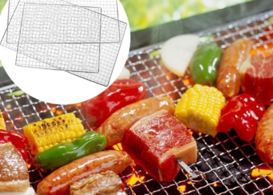 焦げ付き防止の316のSsは外党のためのグリルの網をバーベキューで料理する