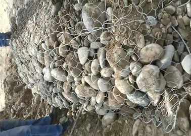 承認される袋石塀ワイヤーおりのGabionのColumniform袋によって編まれる網ISO9001