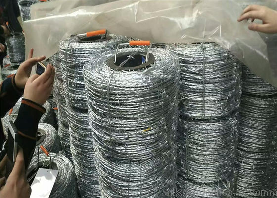 塗られる軍50kgアコーディオン式かみそりの有刺鉄線20g亜鉛